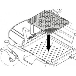 Toro - Tapis anti-vibration pour ZS