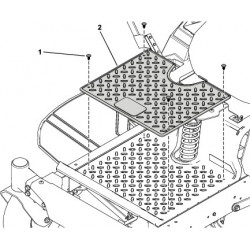 Tapis anti-vibration pour Toro MX