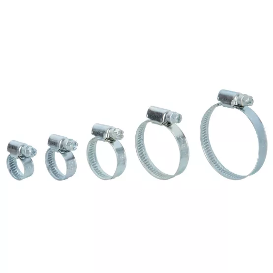 Lot de 10 colliers acier largeur 9mm Ribimex