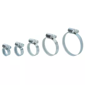 Lot de 10 colliers acier largeur 9mm Ribimex