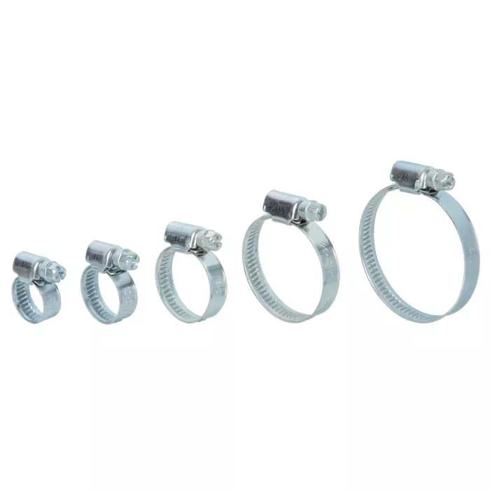 Lot de 10 colliers acier largeur 9mm Ribimex