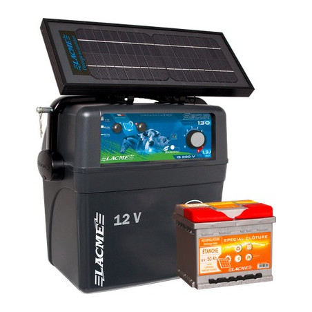 Electrificateur solaire Lacme Secur Zenith 7.2W