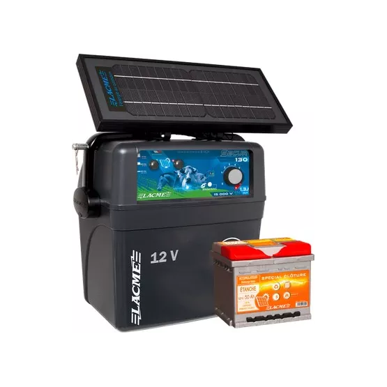 Electrificateur solaire Lacme Secur Zenith 7.2W