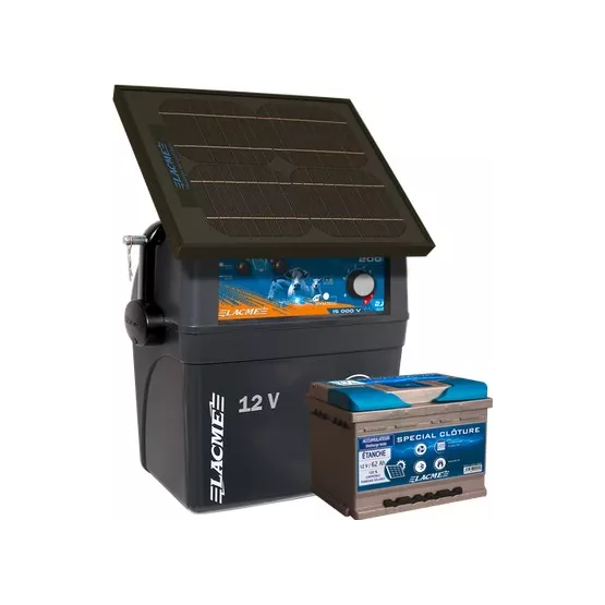 Electrificateur solaire Lacme Secur Star 14W