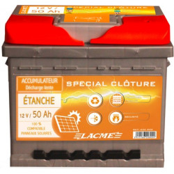 Accumulateur étanche Lacme 12V/50AH