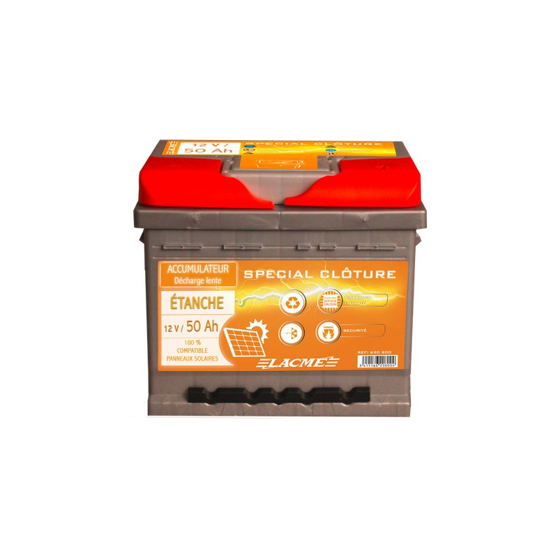 Accumulateur étanche Lacme 12V/50AH