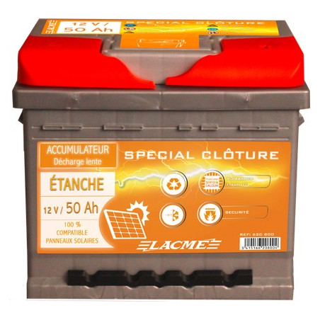 Accumulateur étanche Lacme 12V/50AH