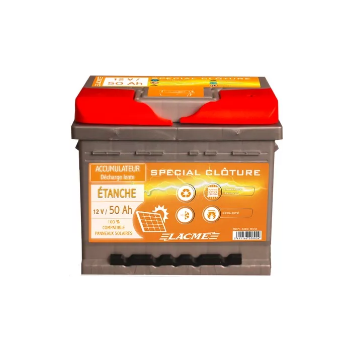 Accumulateur étanche Lacme 12V/50AH