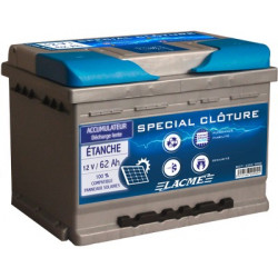 Accumulateur étanche Lacme 12V/62AH