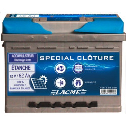 Accumulateur étanche Lacme 12V/62AH