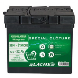 Accumulateur semi-étanche Lacme 12V/32AH