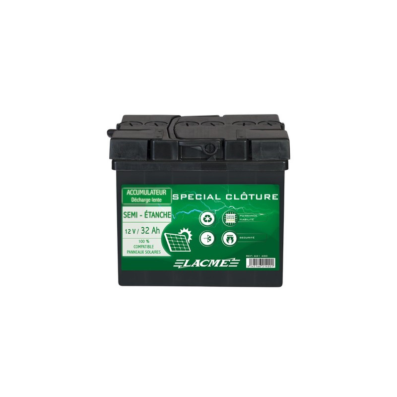 Accumulateur semi-étanche Lacme 12V/32AH