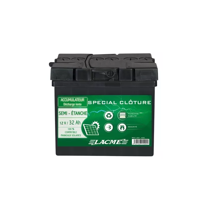 Accumulateur semi-étanche Lacme 12V/32AH