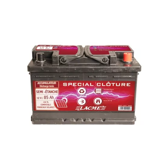 Accumulateur semi-étanche Lacme 12V/85AH
