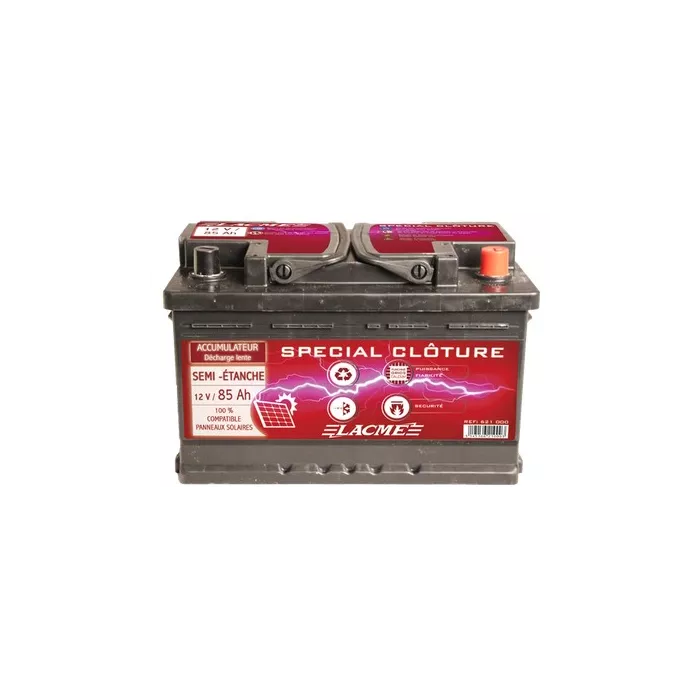 Accumulateur semi-étanche Lacme 12V/85AH