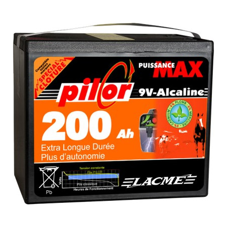 Batterie clôture 12V 50Ah - Lacmé