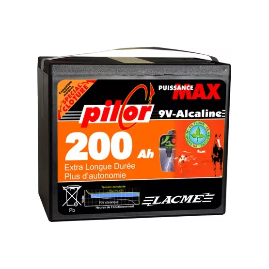 Pile Pilor Lacme 9V/200Ah
