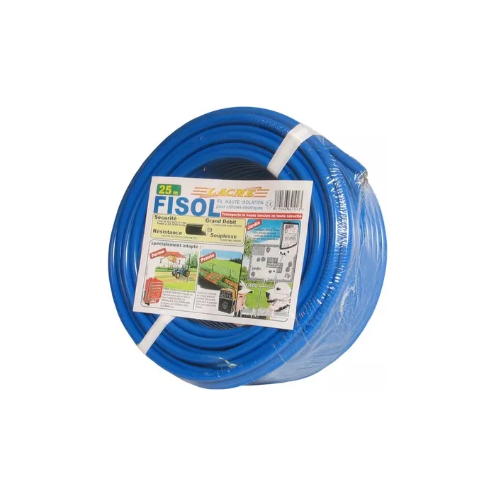 Fil haute tension Fisol lacme - 100M