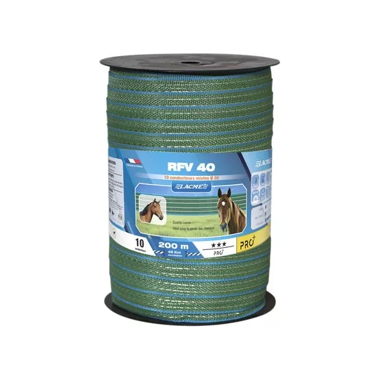 Ruban Lacme RF 40 - 200Mx40MM - Vert