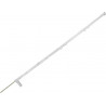 Piquet ISOPOST 140 - 120 cm - Blanc