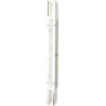 Piquet Lacme KIPOST 110 - 110 cm - Blanc (Lot de 10)