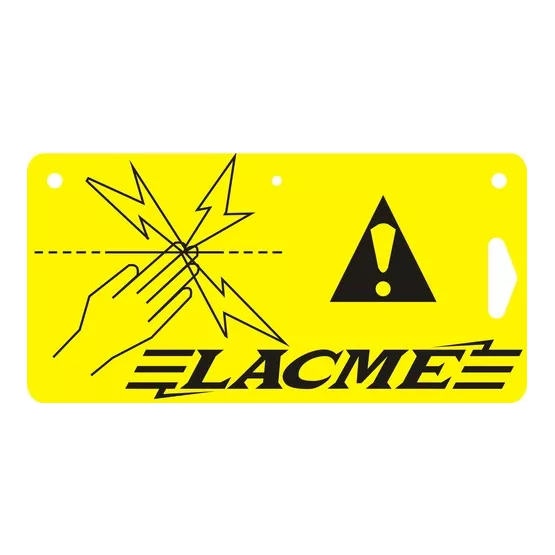 Panneau signalétique Lacme