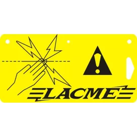 Panneau signalétique Lacme