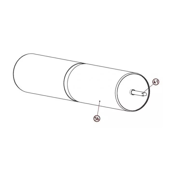 Equipement rouleau nu