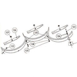 Majar KMEL120 - Kit mulching pour tondeuse TAMEL