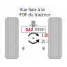 Supplément boitier 540 tr/mn SN