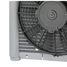 Refroidisseur d'huile épareuse et taille haie