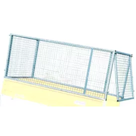 Jeu de rehausses grillagées 200 x 120 x 100