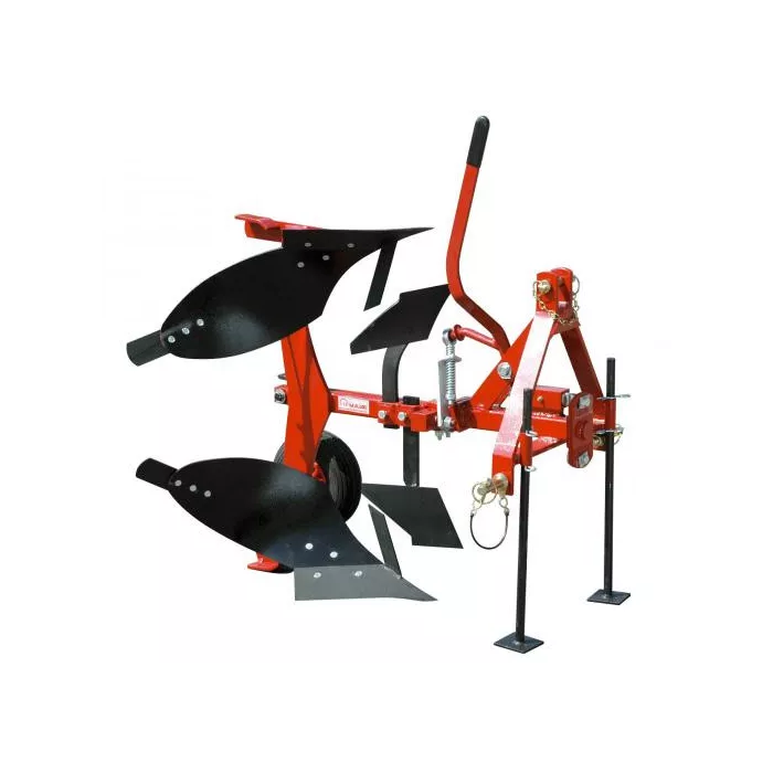 Charrue rév. monosoc retournement manuel