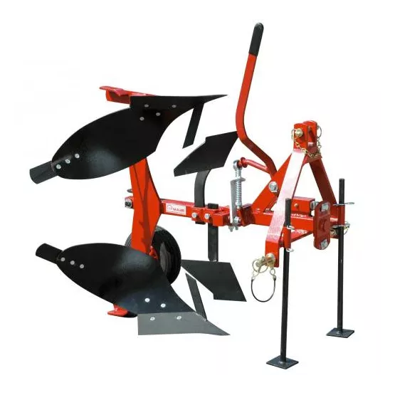 Charrue rév. monosoc retournement manuel