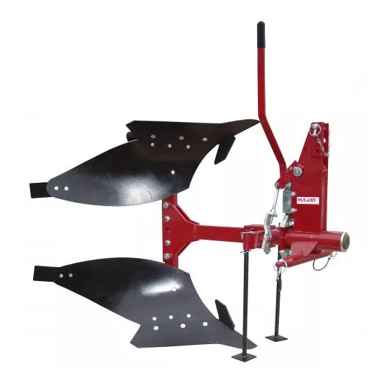 Charrue rév. monosoc retournement manuel