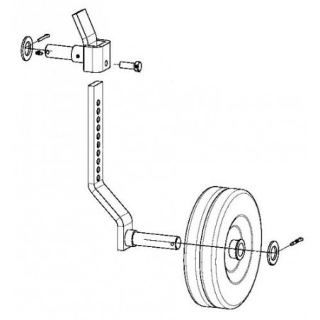 Roue de contrôle de profondeur RM