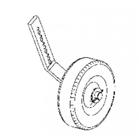 Roue de contrôle de profondeur SM32