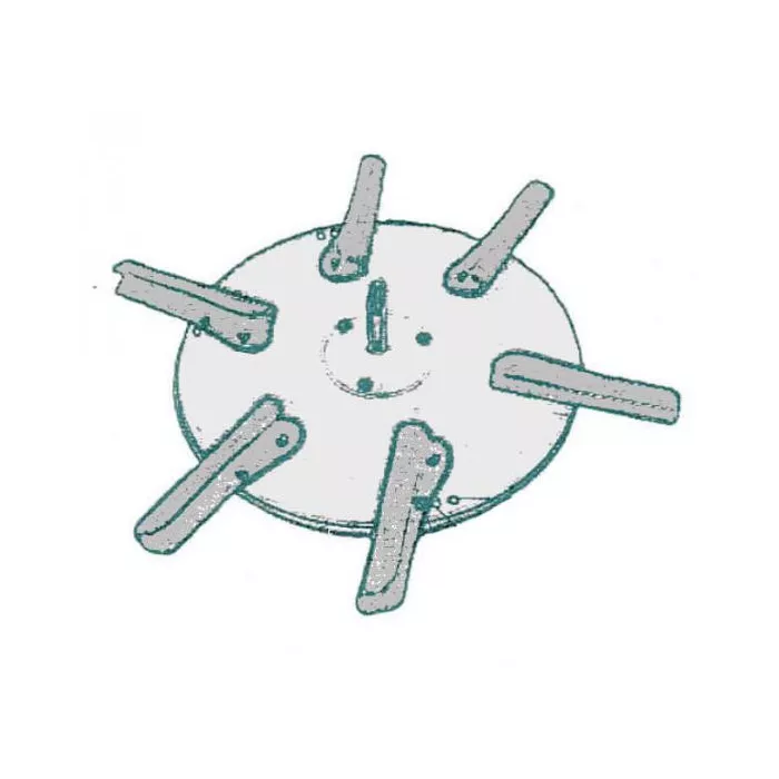 Supplément plateau et pales inox