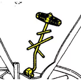 Agitateur engrais articulé