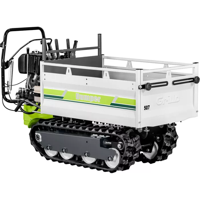 Grillo Dumper 507 Diesel - Démarrage électrique - Transporteur à ch...