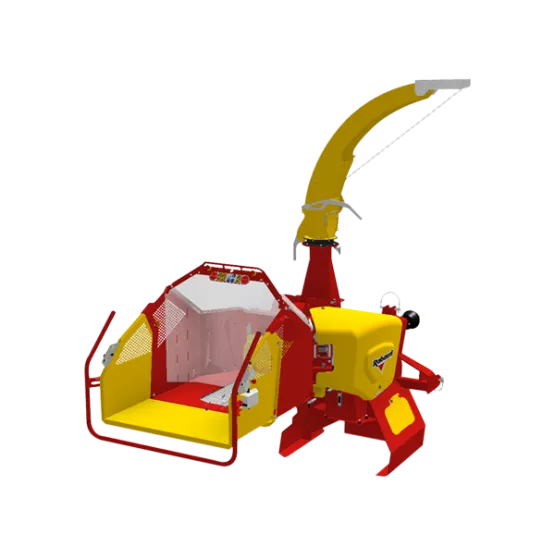 Broyeur de branches sur tracteur sur prise de force