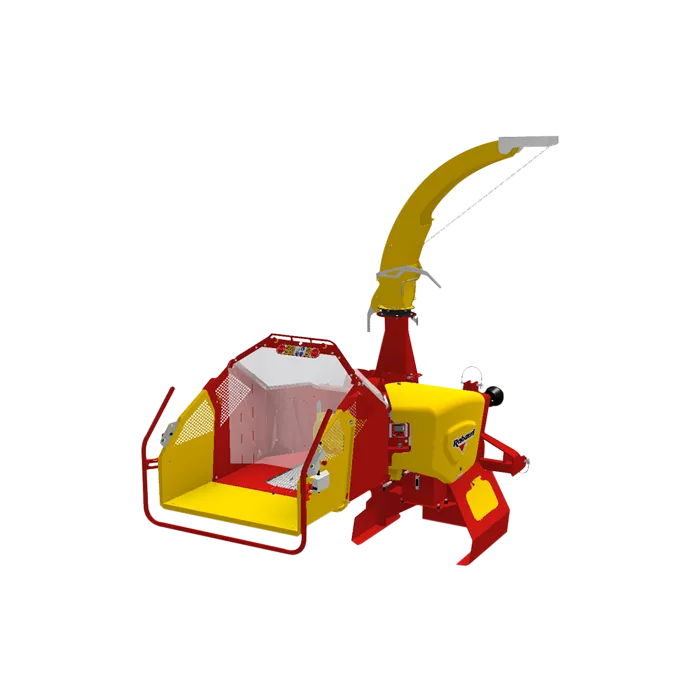 Broyeur de branches sur tracteur sur prise de force