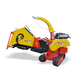 Broyeur de branches sur chenilles