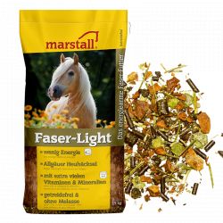 Marstall FASERLIGHT - Muesli pour chevaux sans céréales et sans mélasse