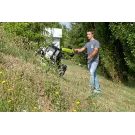 Tondeuse débroussailleuse hydrostatique