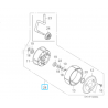 Honda - Ensemble roue avant complet pour HRM310 et HRM520