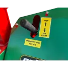 Scie oblique sur prise de force