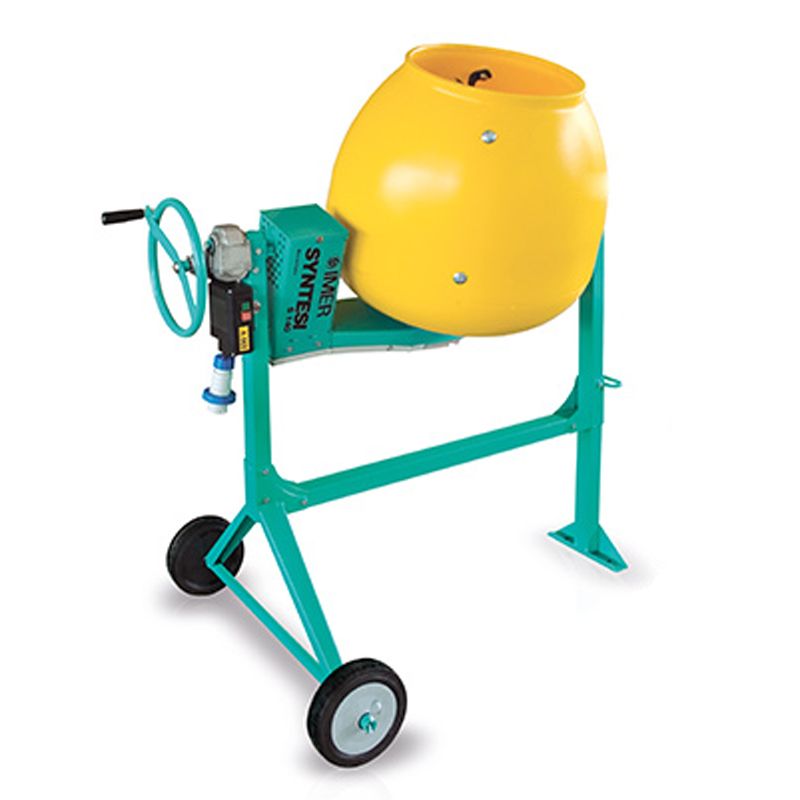 Betoniera Elettrica Imer Syntesi S140 - Bicchiere In Acciaio Per Edilizia E Fai Da Te - Foto 13