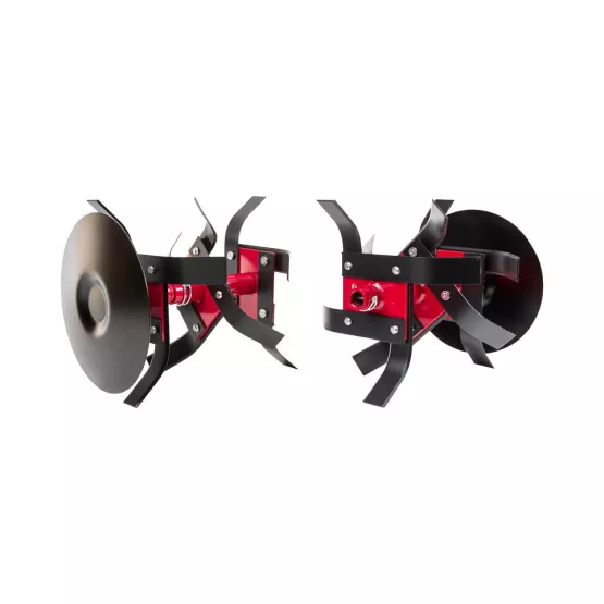 Outils rotatifs standards complets pour motobineuse FJ 500 SER, FJ 500 DE/DER (6 couronnes, 0,65m avec disques) 