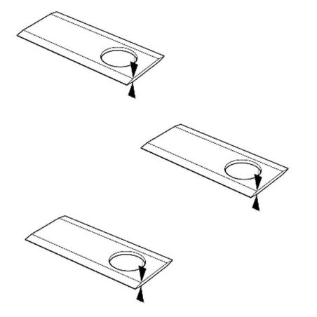 Lame par 3 pour robot HRM 1000/ 1500 & Live / 2500 & Live/ HRM 4000 Live